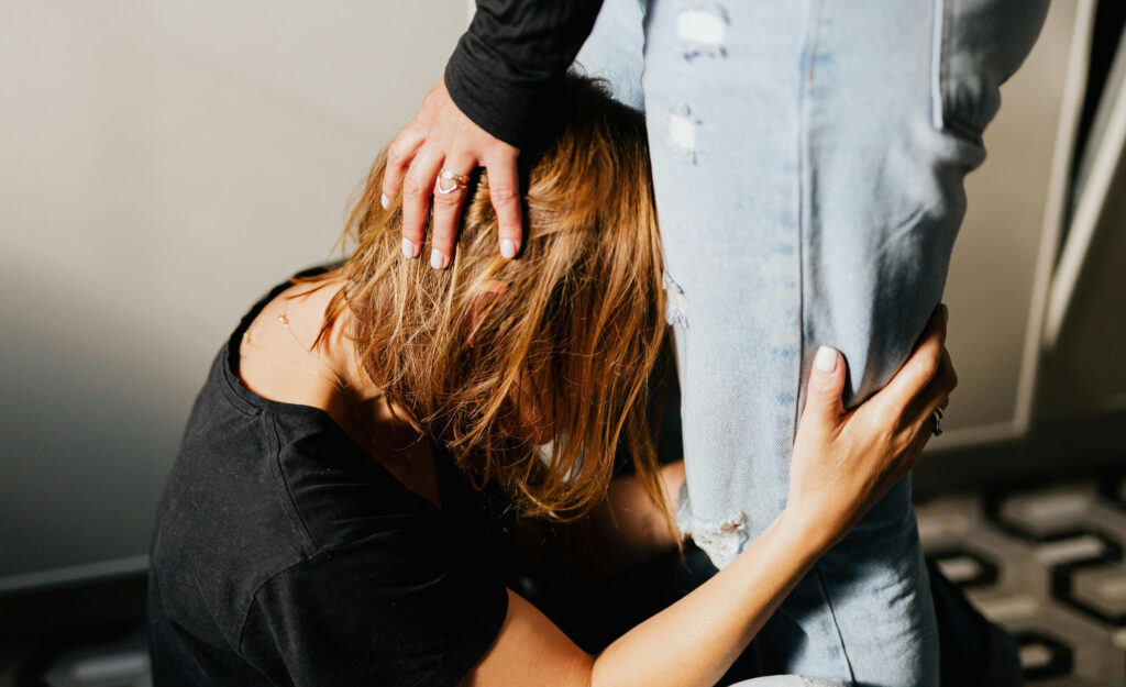 Couple having their boundaries crossed