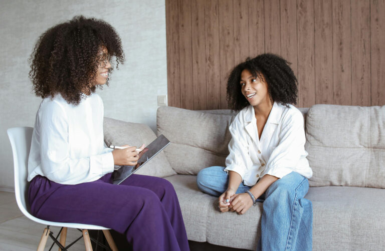 Virginity Coach with client